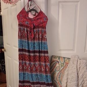 Forever 21 Vibrant Pink Dress